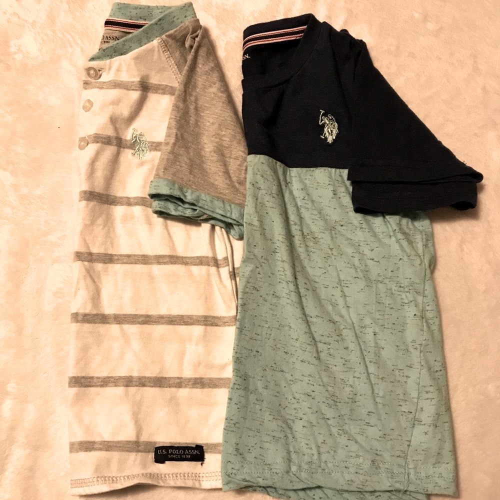 Boys size 5T polo shirts